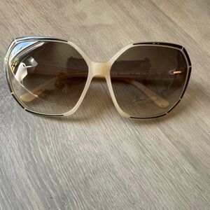 Balenciaga Sunglasses - Black and Tan
